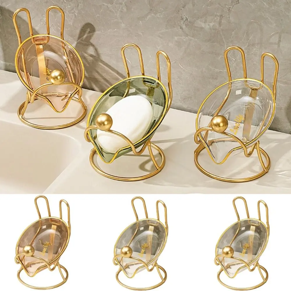 

Мультяшная подставка для мыла, портативный компактный Съемный держатель для мыла, нордический нержавеющий поднос для экономии мыла, бытовой