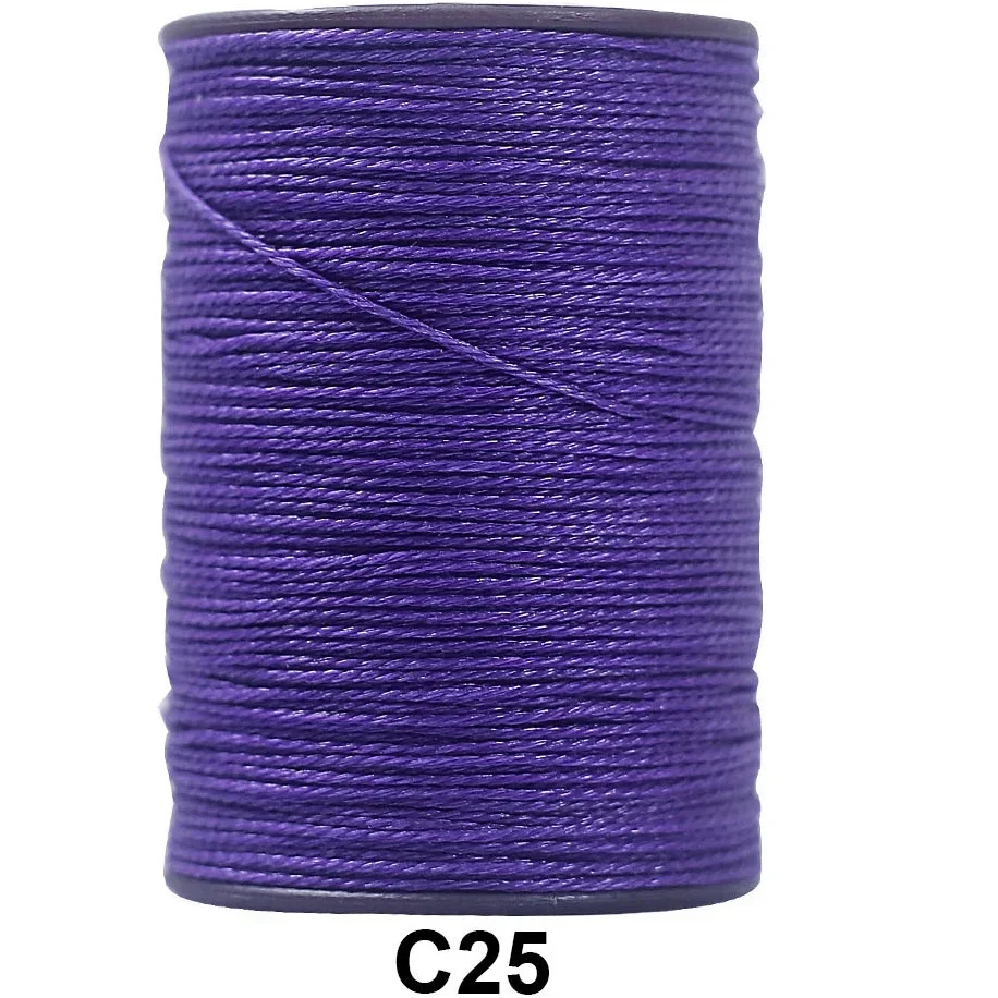 Bobine de 260M de fil Rouge ciré polyester, tressé, plat de 0.8 mm - B&Y Artisanat - Bricolage Bobine de 260M de fil Rouge ciré polyester, tressé, plat de 0.8 mm - B&Y Artisanat - Bricolage