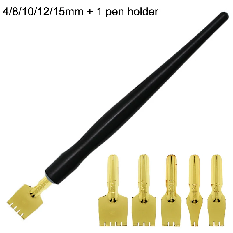 

Parallel Pen Set 4/8/10/12/15mm Writing for Artistic Font Gothic Tibetan Gift Pen Caligraphy Pen Dip Pen School Art Supplies