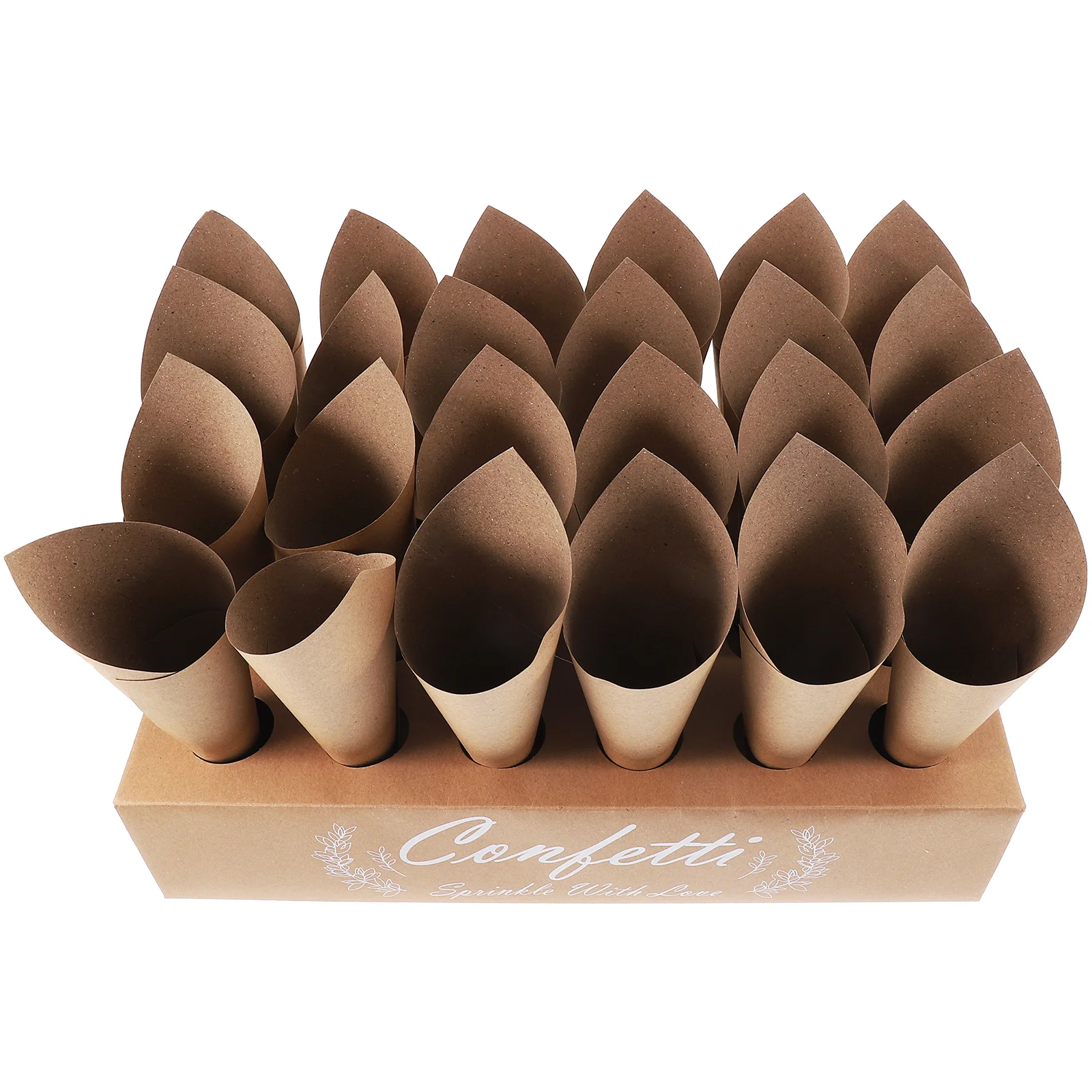 

Nolitoy Wedding Confettis Cone Stand Box Craft Paper Petal Cones Dried Flower Petals Cone Holder