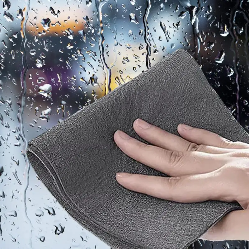 

Thickened Magic Cleaning Cloth No Watermark Car Glass Wiping Cloth Microfiber Reuse Window Glass Cleaning Cloth Rag Kitchen Tool