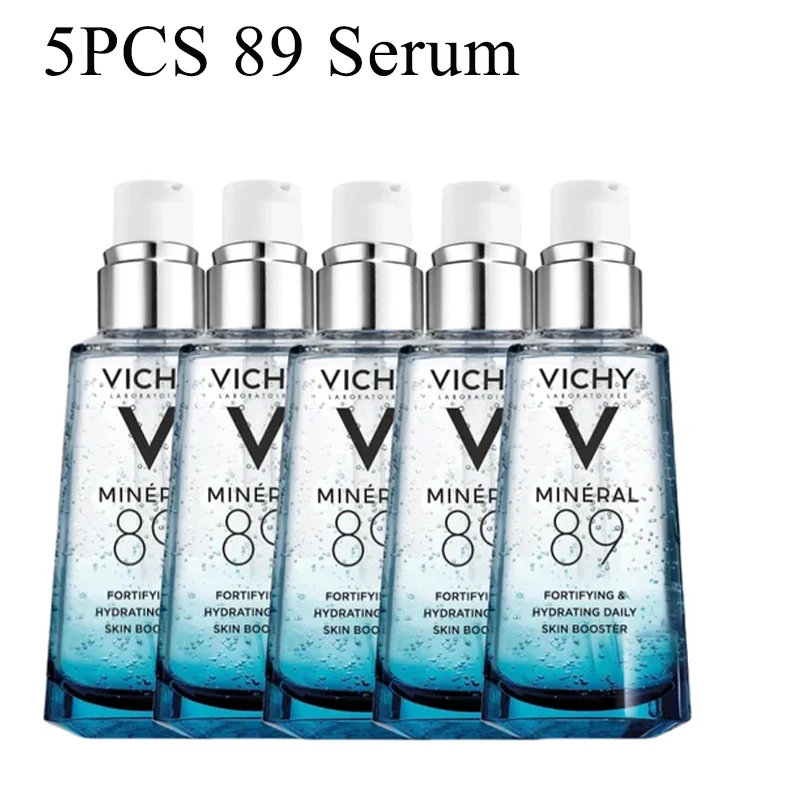 

5PCS Original Vichy 89 Hyaluronic Acid Serum 50ml Repairing Moisturizing Volcanic Mineral Energy Facial Essence