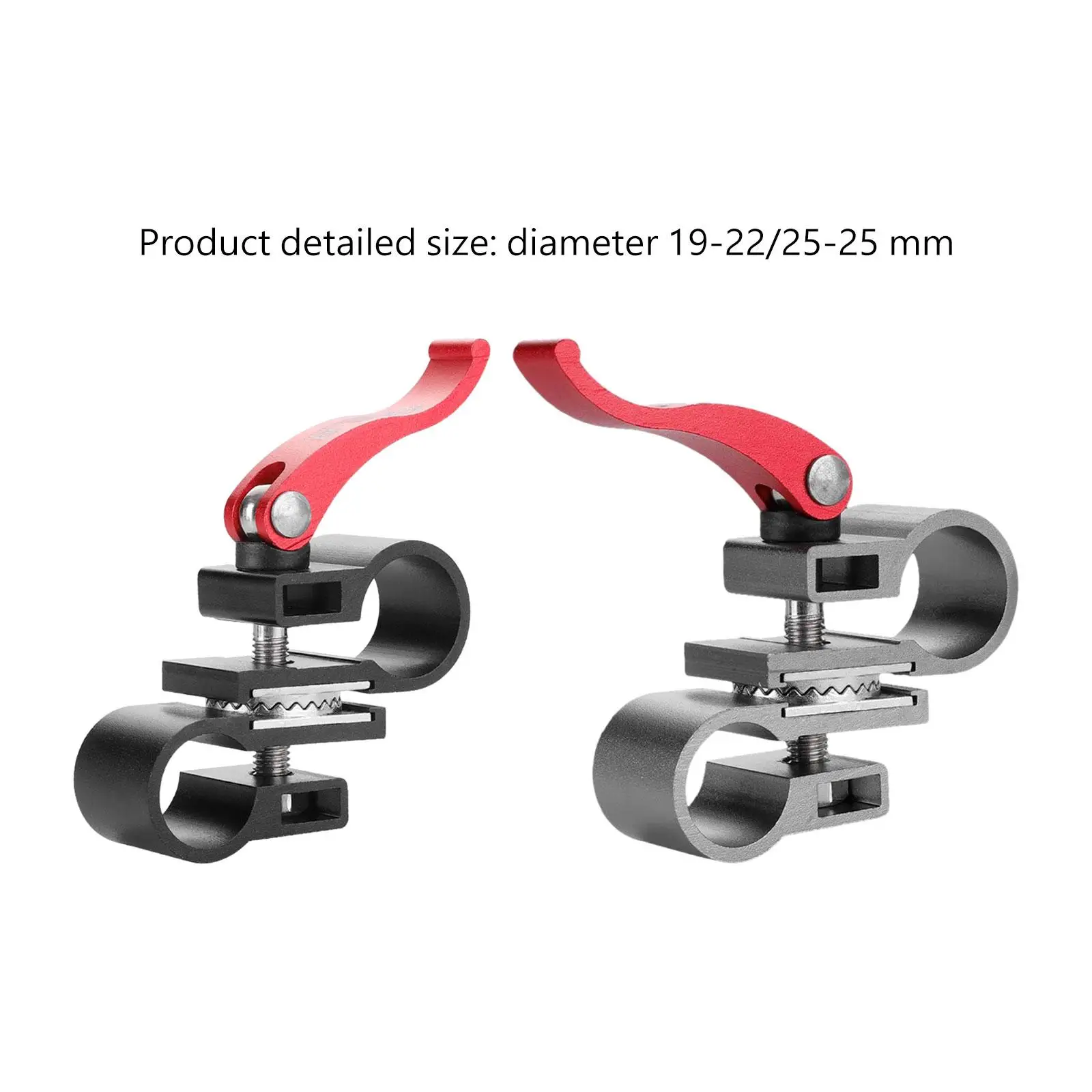Umbrella Holder Ourdoor Universal Deck Double Mount Umbrella Base Stand Fishing Chair Outdoor Furniture Tool Deck Clamp