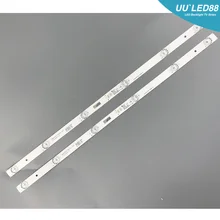 

100% New 2pcs/Kit LED strips for THOMSON 32 TV T32D16DH 01B T32D16DH 01W JL.D32061330-004AS-M 4C LB320T JF3 4C LB320T JF4