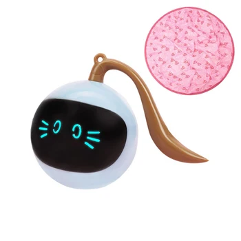 Smart Interactive Cat Toys Automatic Moving Bouncing Rolling Ball for Indoor Cat Kitten Catching Exercise Ball Undercover Mouses 6