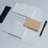 1 Pack A5/A6/A7 Refill Paper, 6 Holes Loose Leaf Paper, 6 Ring Notebook Planner Diary  Personal Organiser, 100 Sheets, 100 grams 2