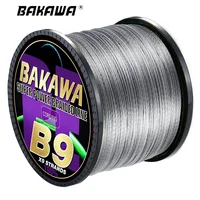 BAKAWA Brand X9 Multifilament Fishing Lines 9 Strands 300M 500M 1000M 100M Strong Smooth Braided 100% PE Seawater Wire Pesca 2