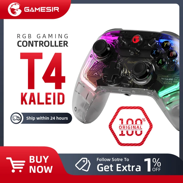 GameSir T4 Kaleid Gaming Controller Wired Gamepad with Hall Effect applies  to Nintendo Switch Windows PC Steam Android TV Box - AliExpress