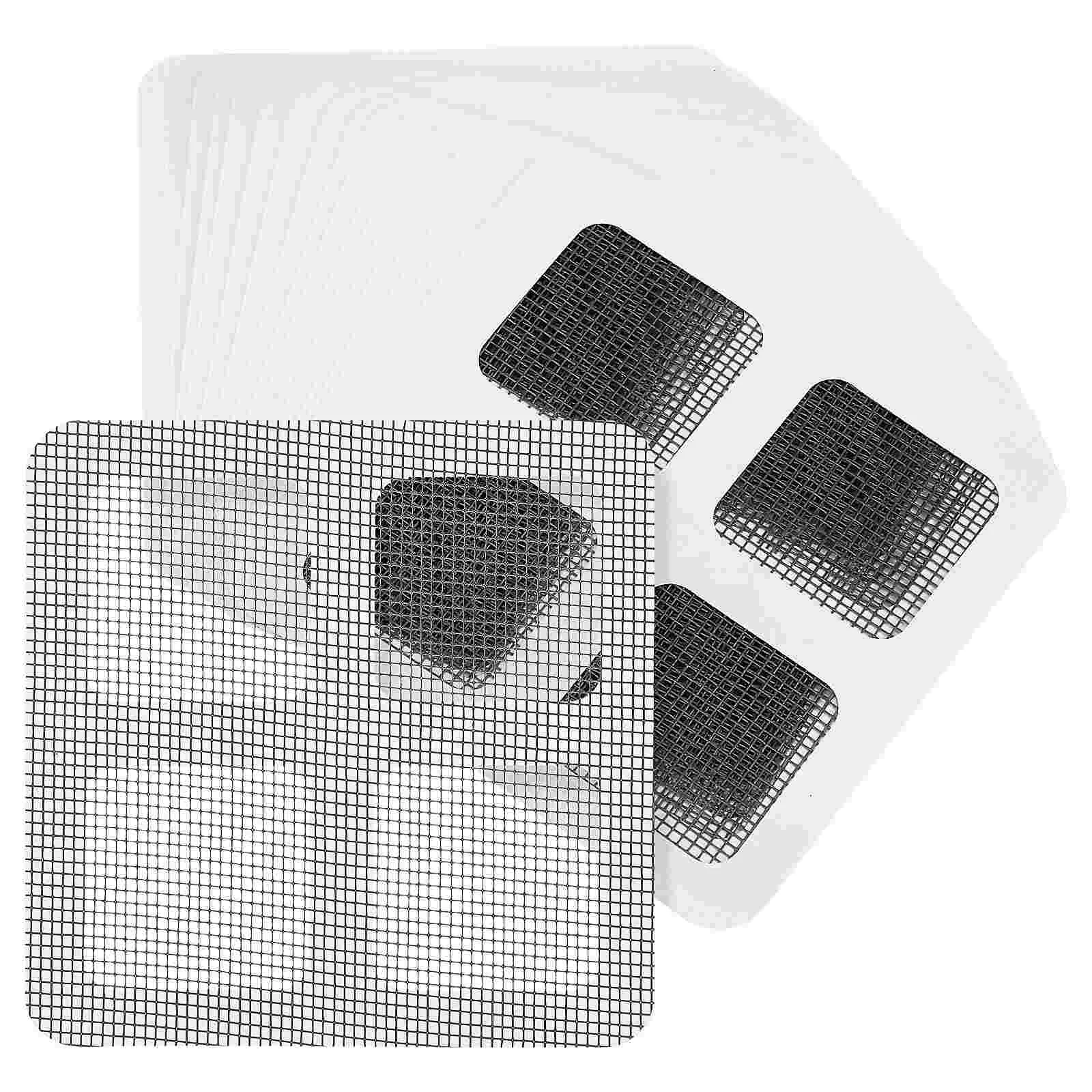 

40 Pcs Anti-clogging Filter Stickers Hair Stopper For Shower Drain Mesh Catcher Screen Receiver