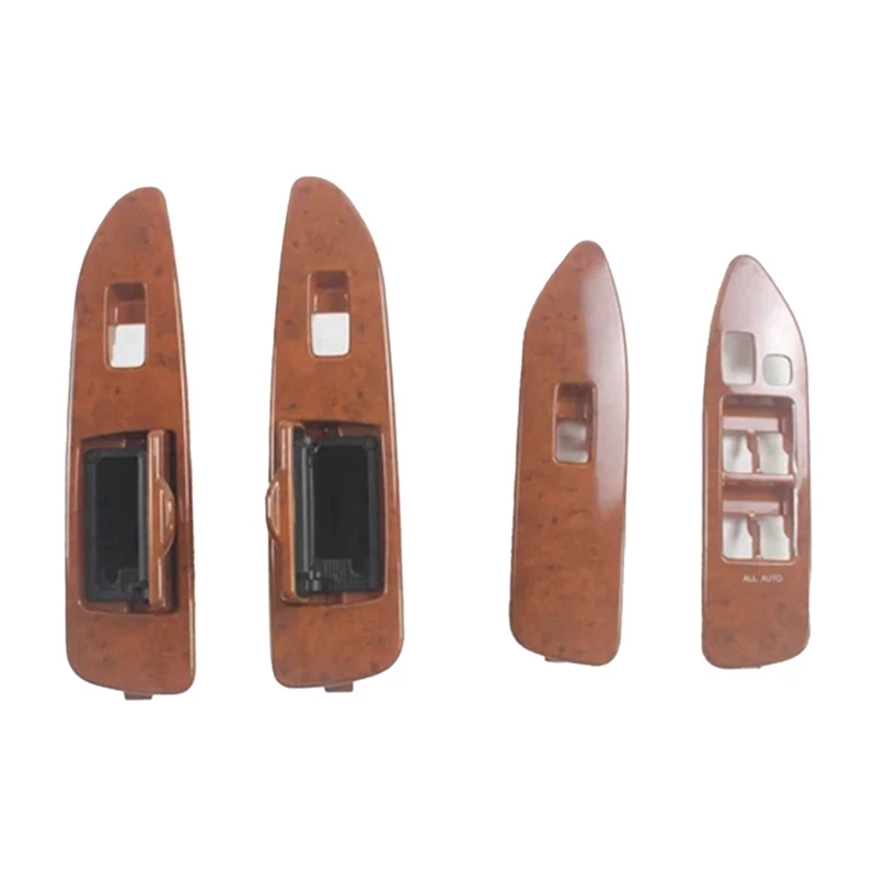 

LHD Interior Wooden Window Switch Panel Accessories Parts Component For Toyota Land Cruiser 100 FJ100 Ujz100 LC100 2003-2007