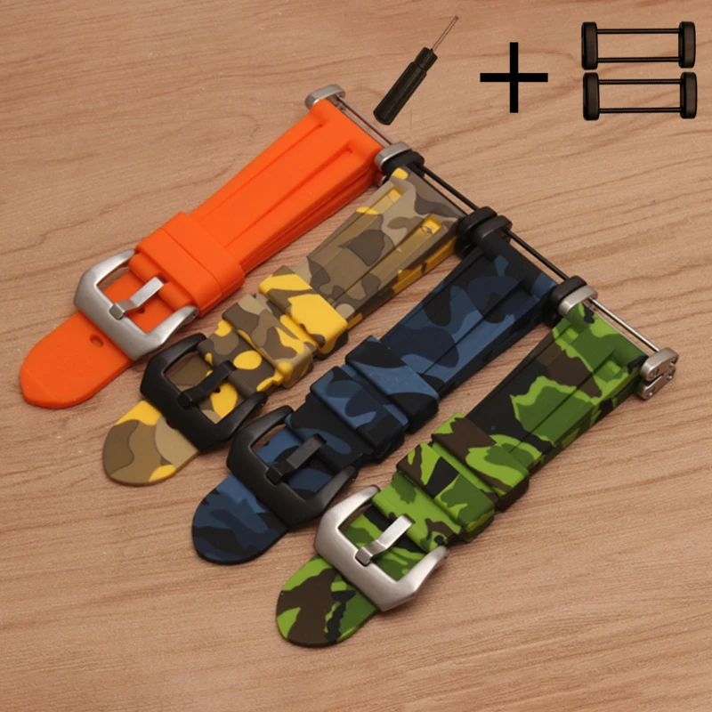 20Mm 21Mm Cinturino Di Alta Qualità Per Rolex Daymf Submariner Oysterflex Gmt Deepsea Explorer Cinturino In Silicone Per Cinturino In Silicone