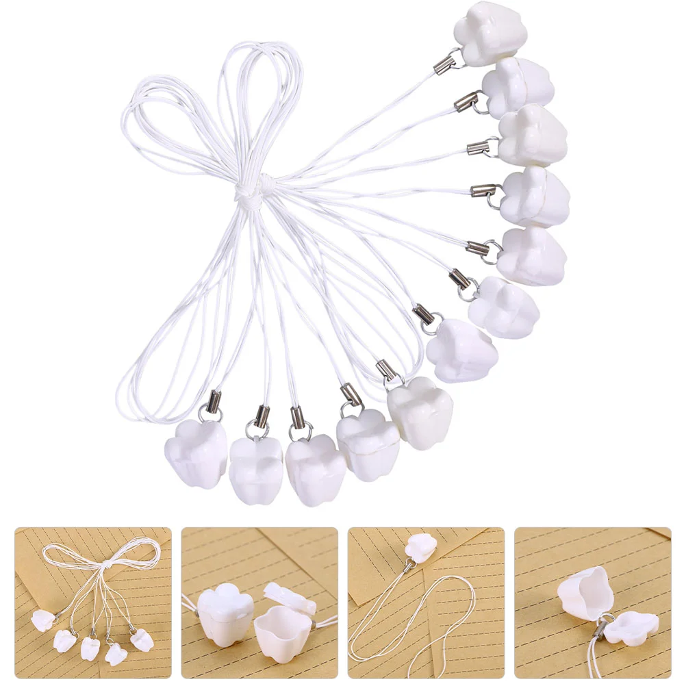 

Memory Container Baby Tooth Storage Necklace Playset Accessories Reusable Holder