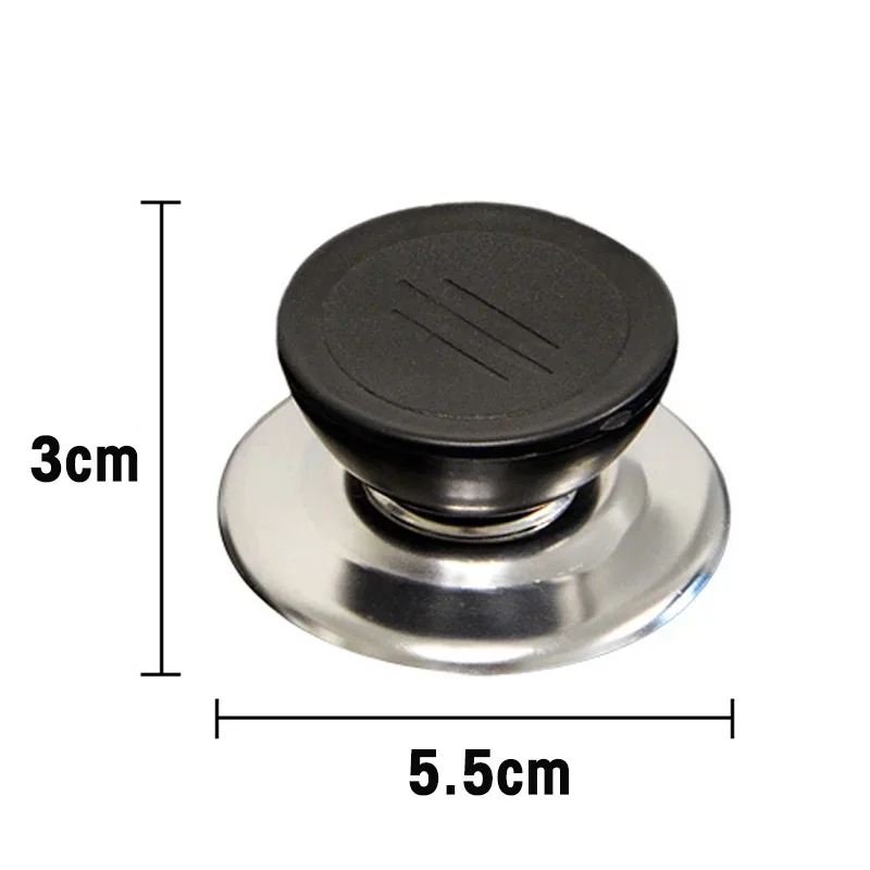 Pot Lid Knob Kitchen Pot Lid Knobs Universal Pan Lid Holding Tops Replacement Hand Grip Knob Handle Resistant Tool with Screwdriver