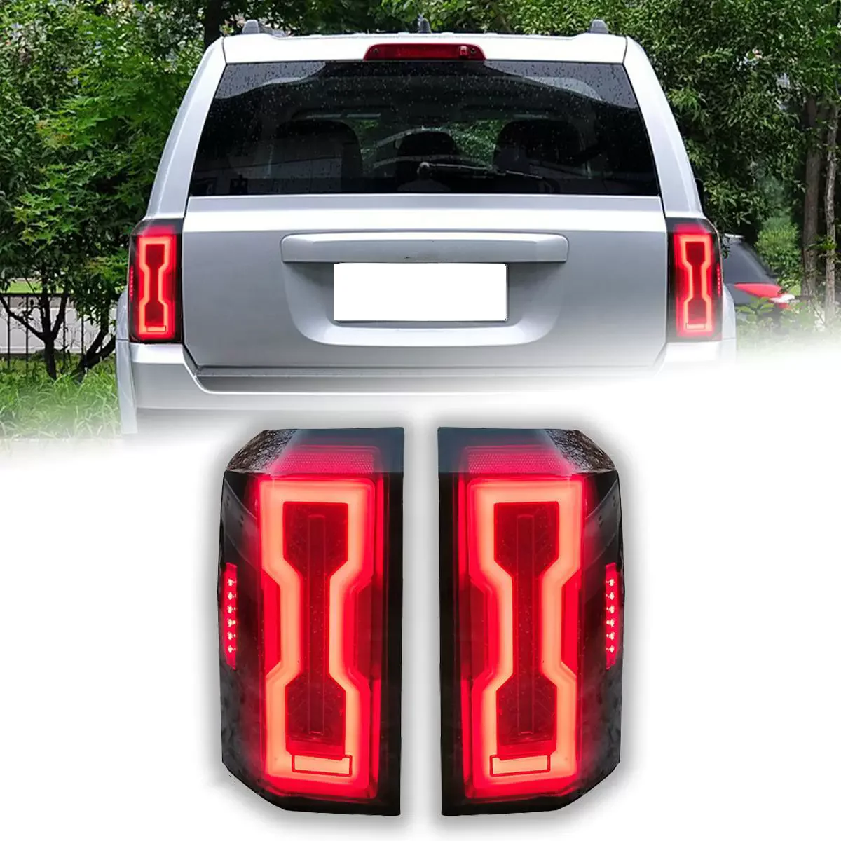 Para BMW X1 F48 Luz Trasera LED 2016-2020 F48 F49 Lámpara De Parada Trasera Señal De Freno DRL