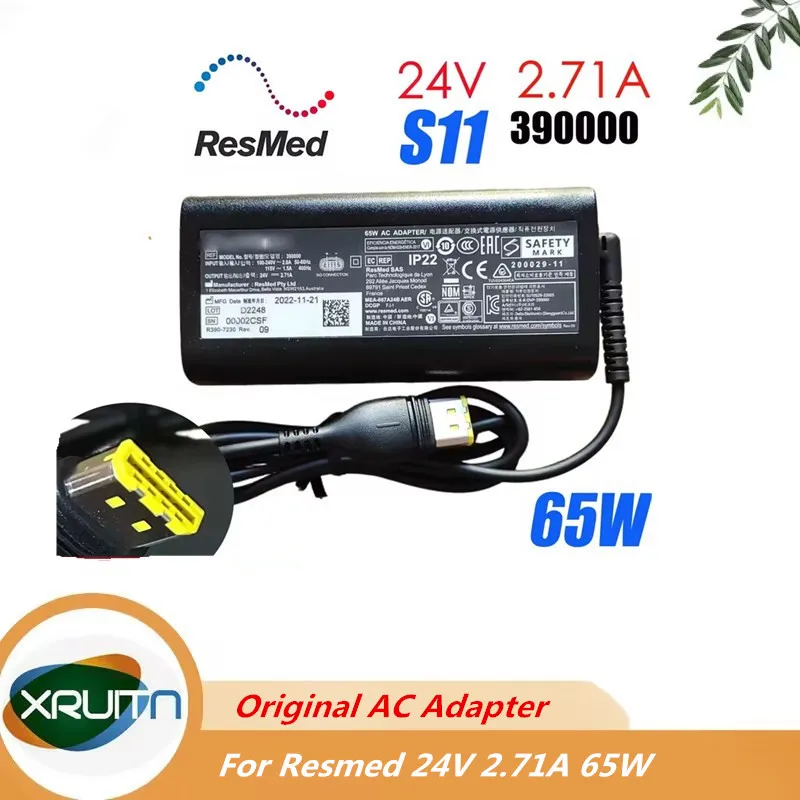 AC 65W 20V PD USB-C TYPE C 電源 ResMed AirSense 11 Air 11 Airmini 24V