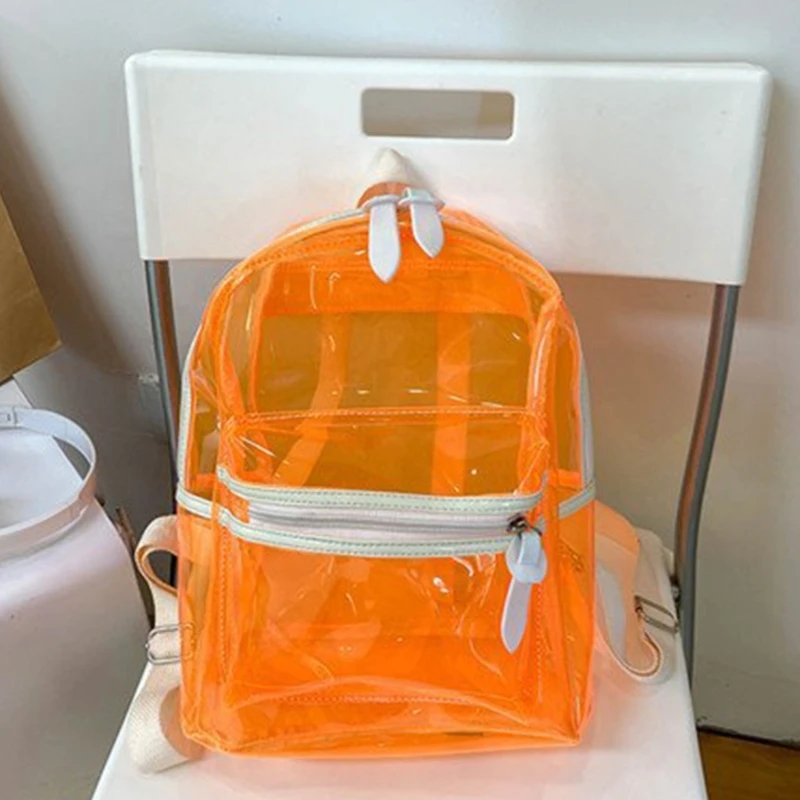 Women Backpacks Transparent Backpacks Waterproof Backpacks for Travel