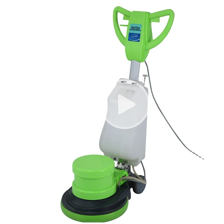 Single Disc Floor Buffing Scrubber Carpet Cleaning Machine Ht154 Automatic Floor Polisher