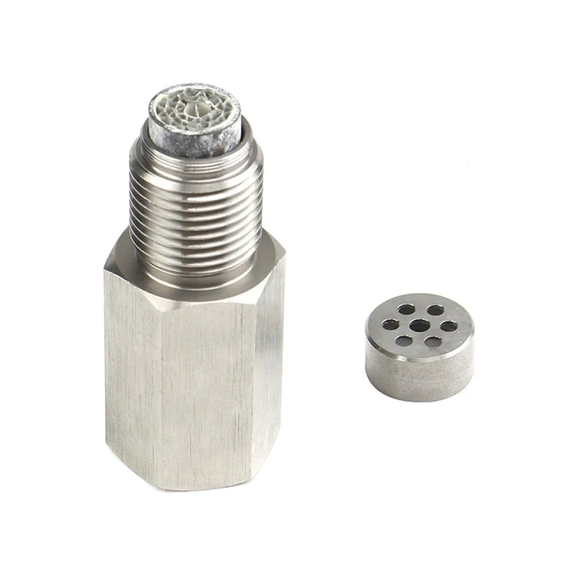 

Oxygen Sensor Adapter Fitting Bung M18 Thread Pitch 1.5 Catalystic Converter Engine Light Eliminator Bung