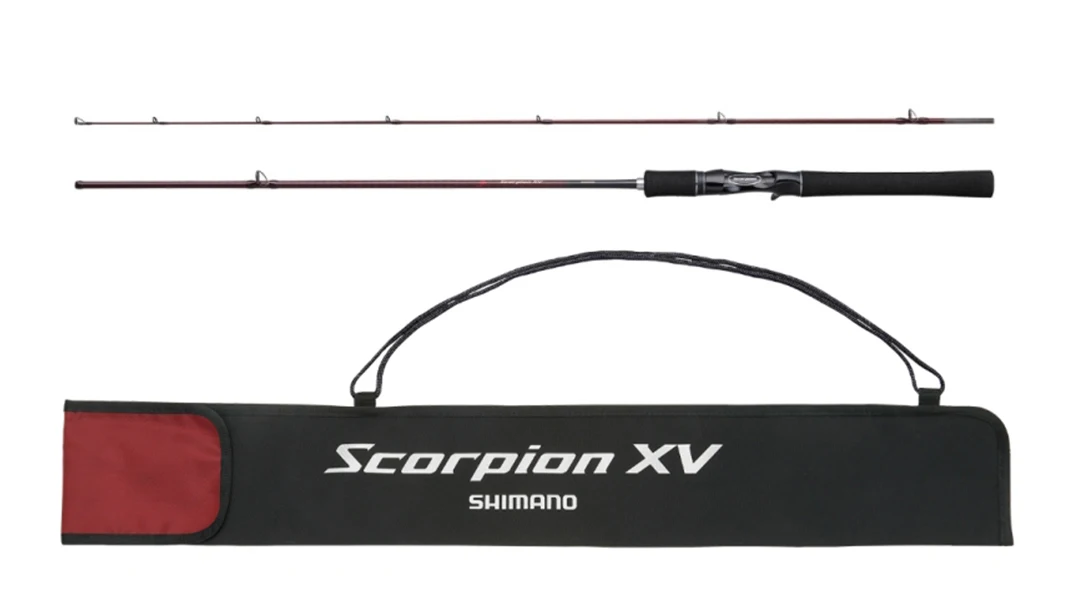 ロッド SHIMANO Scorpion XV 1652R2 Shimano Scorpion XV 1652R-2 Baitcasting Rod for Bass for