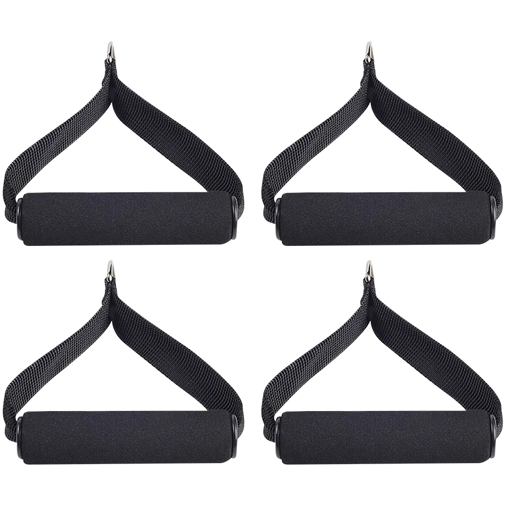 

4pcs Exercise Handles Cable Machine Attachments Resistance Handle for Strength Training Workout