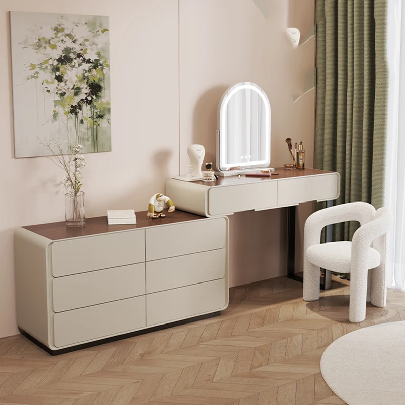 Toilette Make Up Table Desk Chair Organizer Specchio Moderno Vanity Lights Set Cabinet Coiffeuse De Chambre Mobili Per Camere Da Letto