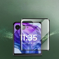 Ultimate 3D Curved Tempered Glass Screen Protector - Full Cover Protective Film for Moto Razr 50