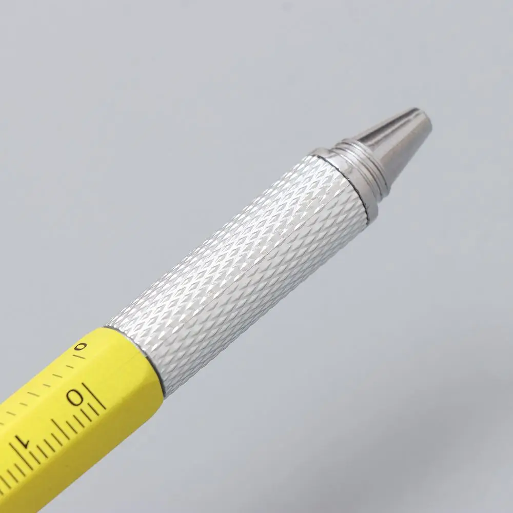 Construction Tools Screwdriver Screen Touch Multi-functional Pen Capacitive Pen Ruler Gadgets Ballpoint