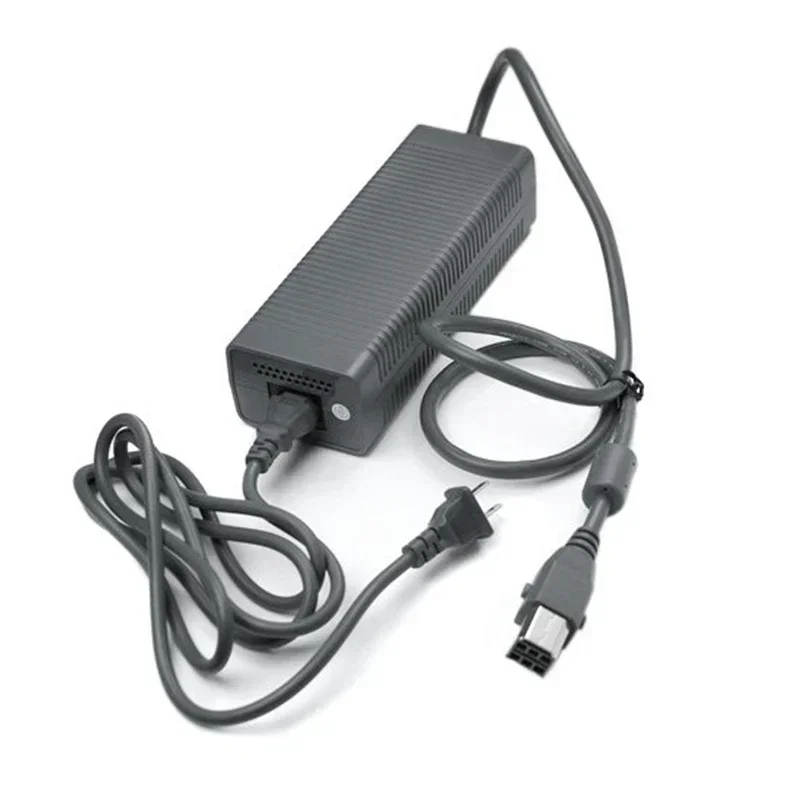 203W Power Supply AC Adapter for Xbox 360 US/EU Plug Charger with Power Cord Xbox360 Fat Console Repair Accessories