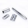 BAILI Safety Razor Double Edge One Blade Shaver Classic Barber Wet Shaving for Men Women Beard Hair Removal with Blades BR191T 5