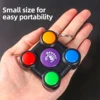 Puzzle and Memory Training Machine - Parent child Interactive Thinking Development Brain Toy - Creative Flash Sound - Mini Elect 4