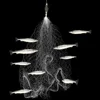 11 Size Fishing Net Trap Mesh Luminous Bead Netting Sea Fish Net Tackle Design Copper Shoal Cast Fishing Trap Fishing Tackle 2