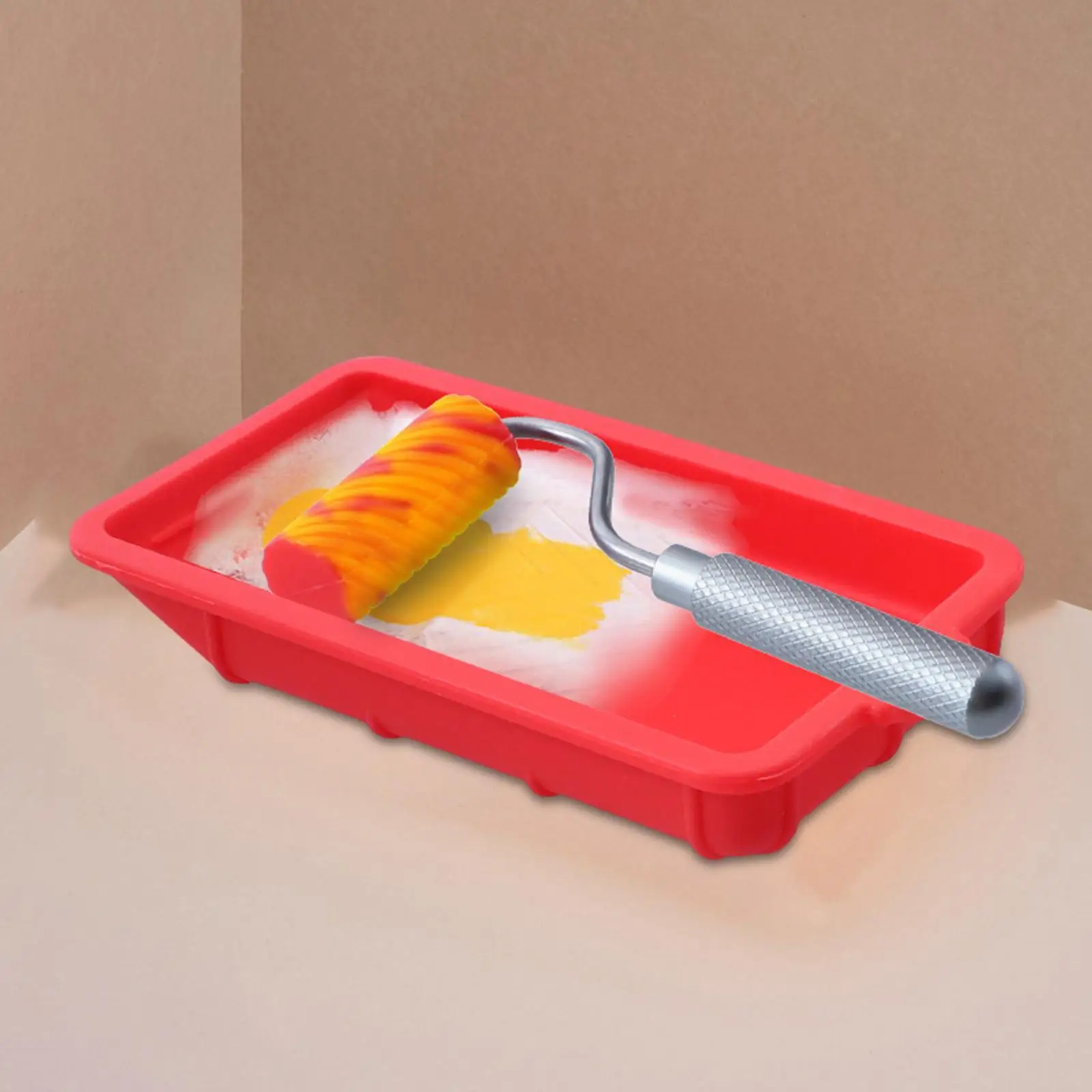 Paint Tray with Roller Paint Workers Wall Decoration Roller Tray Kit