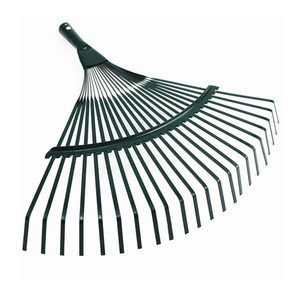 Garden Leaf Rake Hay Deciduous Farming Rake 22-tooth Garden Tool Without Handle Home Ripper Tool farming rake