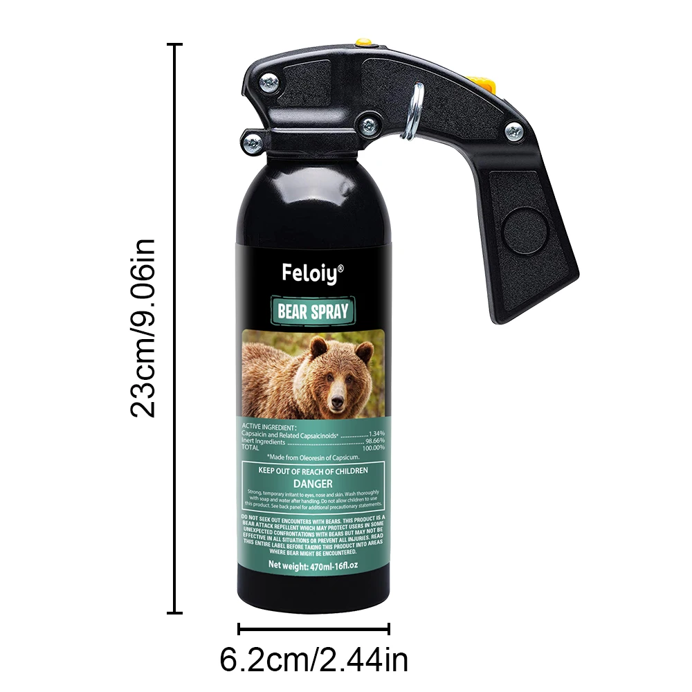 Bear Spray - Long-range Fog Barrier 5
