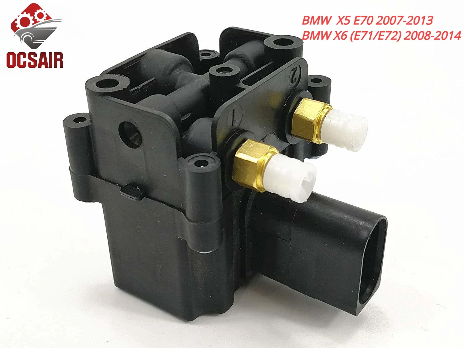 Blocco Elettrovalvola Sospensioni Pneumatiche Per Bmw Serie 5 E61 X5 E70 X6 37206859714 / 37206789937 / 37206789938 / 37206799419