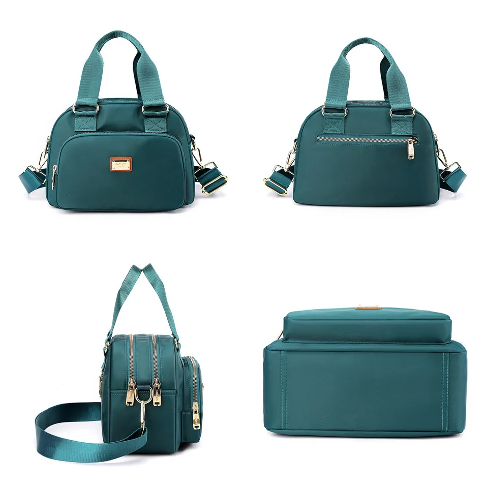 Lady Shoulder Bags Fashion Nylon Fabric Women's Crossbody Bags Tote Top-handbag Shoulder Bags