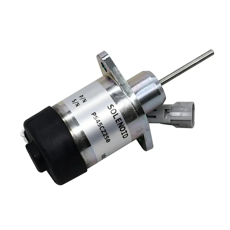 

Automobile Stop Solenoid Valve Flameout Solenoid Valve PS45CZ250 For Kubota D1503 V2203 Replacement
