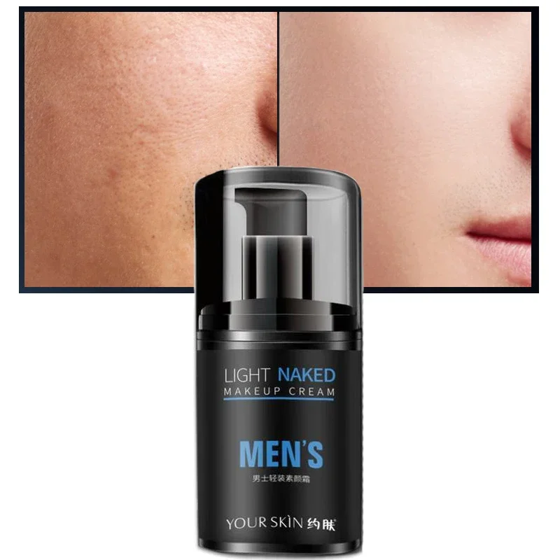 Men's Face BB Cream Oil-control Men Lift Anti Cream Acne Pores Day Whitening Firming Shrink Moisturizing