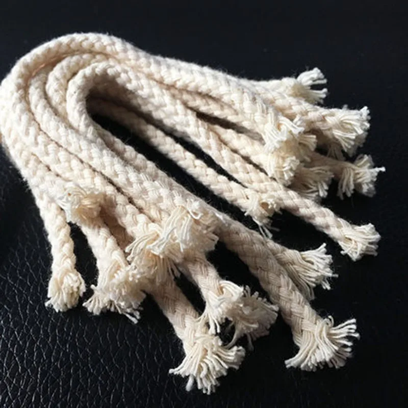 30-Pack Cotton Lamp Wicks - 6mm X 15cm, Braided Replacement Wicks For Alcohol Lamps, Oil Lamps, Candles & Siphon Pots - View #6