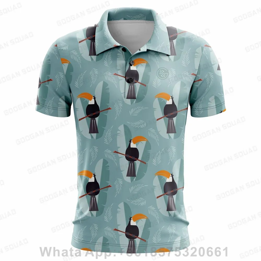 

Mannen Golf Shirt Zomer Snel Droog T-shirt Sport Jersey Golf Kleding Korte Mouw Tops Ademend Polo Shirts Voor Mannen Golf dragen