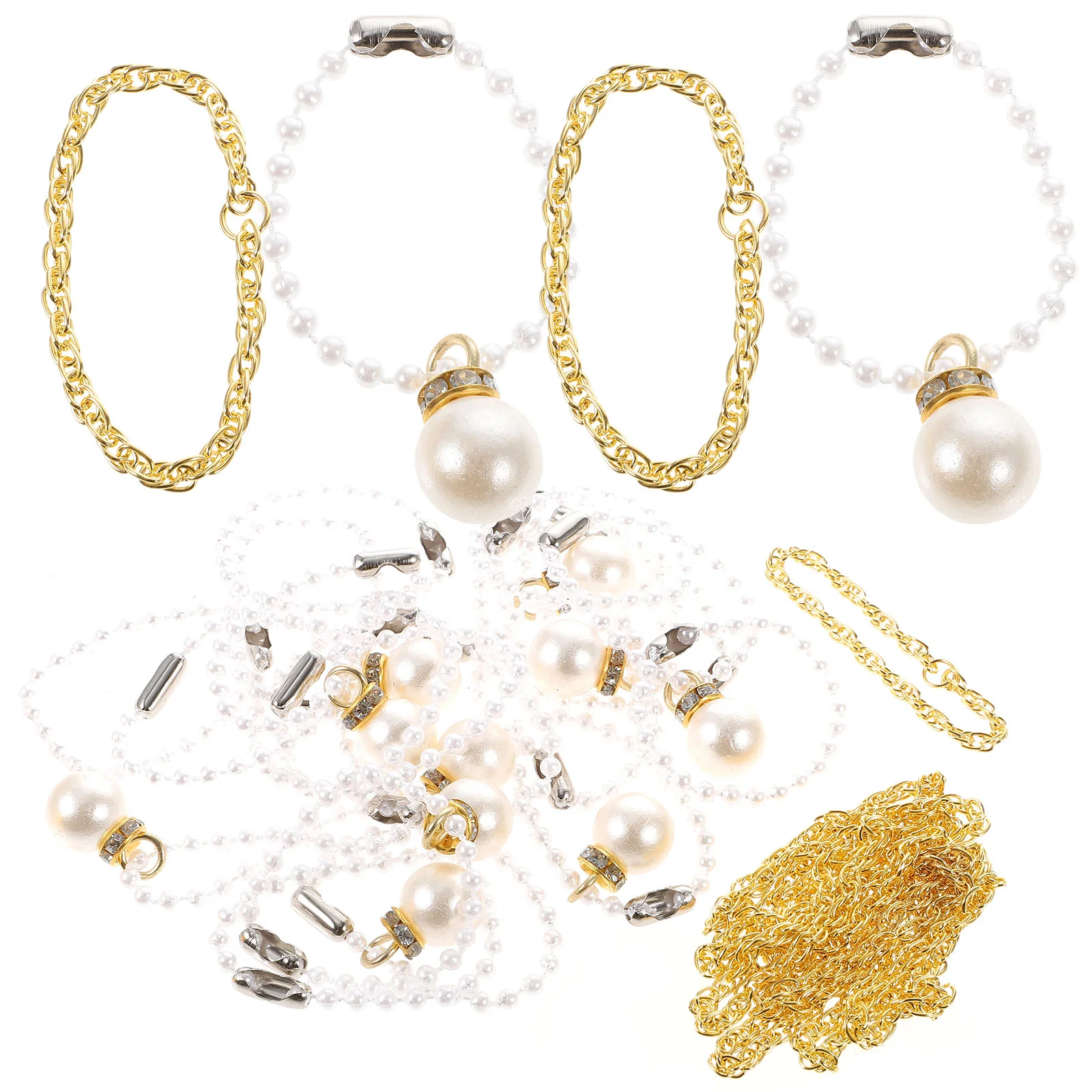 

30 Pcs Toy Mini Necklace Decors Princess Pearl Kids and for Girls Jewelry Toddler
