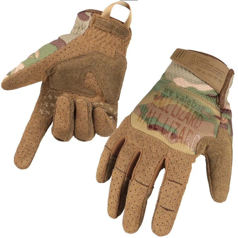 Touch screen gloves bicycle gloves shooting gloves Tactical Gloves Airsoft Shooting Full Finger Gloves Hiking Climbing Bicycle Anti-Skid Work Touch Screen Camo Mittens