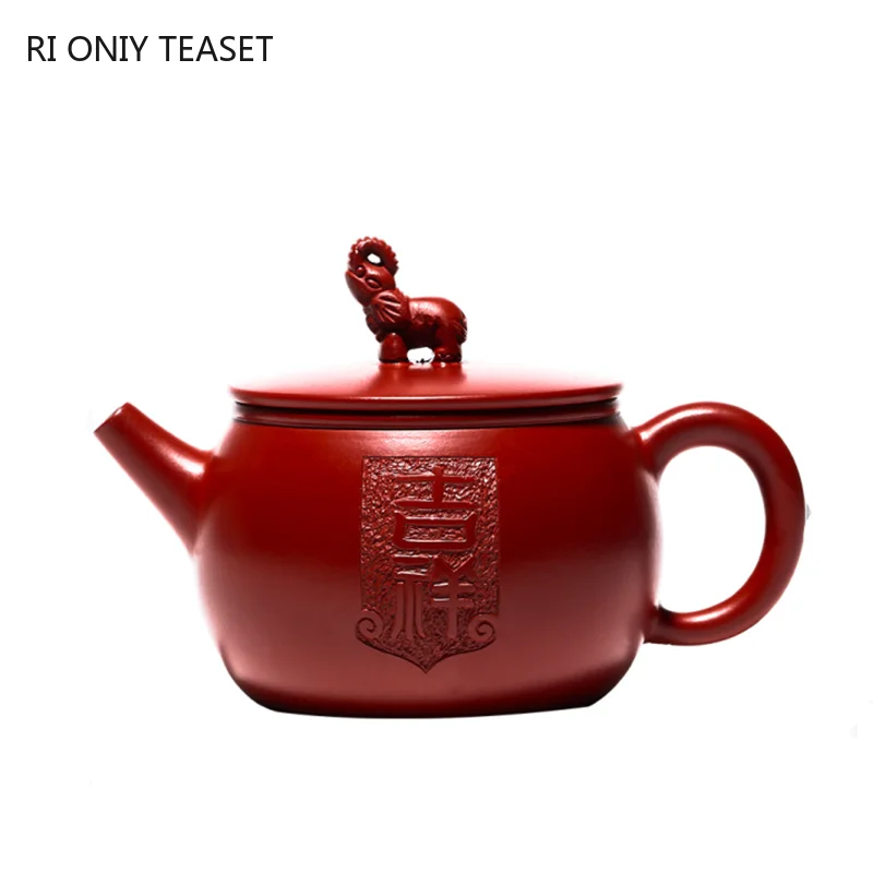 

230ml Creativity Chinese Yixing Purple Clay Teapots Kettle Handmade Raw Ore Dahongpao Mud Tea Pot Zisha Tea Set Teaware Gifts