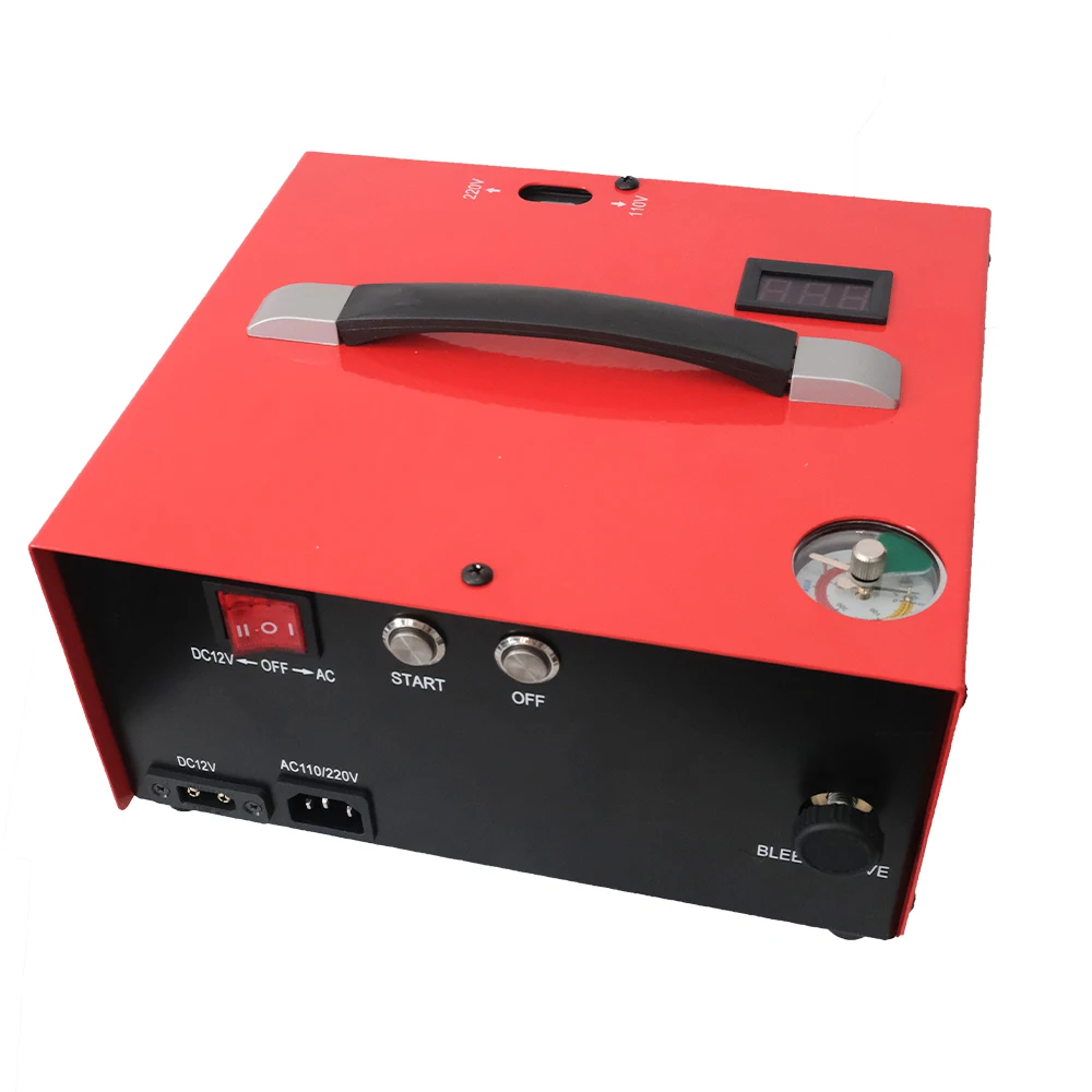 GX CS1 i 4500Psi 300Bar 30mpa 12V PCP Air Compressor Auto Stop High gx-cs1-i-4500psi-300bar-30mpa-12v-pcp-air-compressor-auto-stop-high