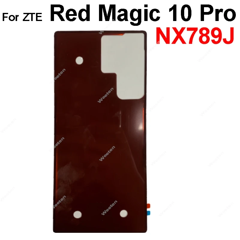 ZTE Red Magic 10 Pro Plus RedMagic 10S Pro용 후면 커버 접착 테이프 전문 서비스 제공업체