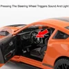 Large Size 1/18 Mustang Shelby GT500 Alloy Diecasts Sports Car Model 4 Doors Can Be Opened Metal Vehicle for Kids Toys Gift 2