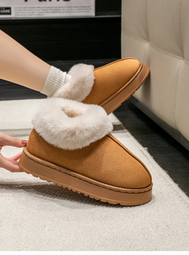 Plush Winter Slippers Canada | EvaCozy™ Non-Slip House Slippers