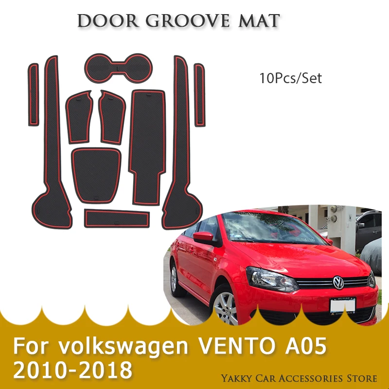 Almohadilla de para de Volkswagen VENTO A05 ~ posavasos antideslizante para coche, accesorios de pegatina - AliExpress