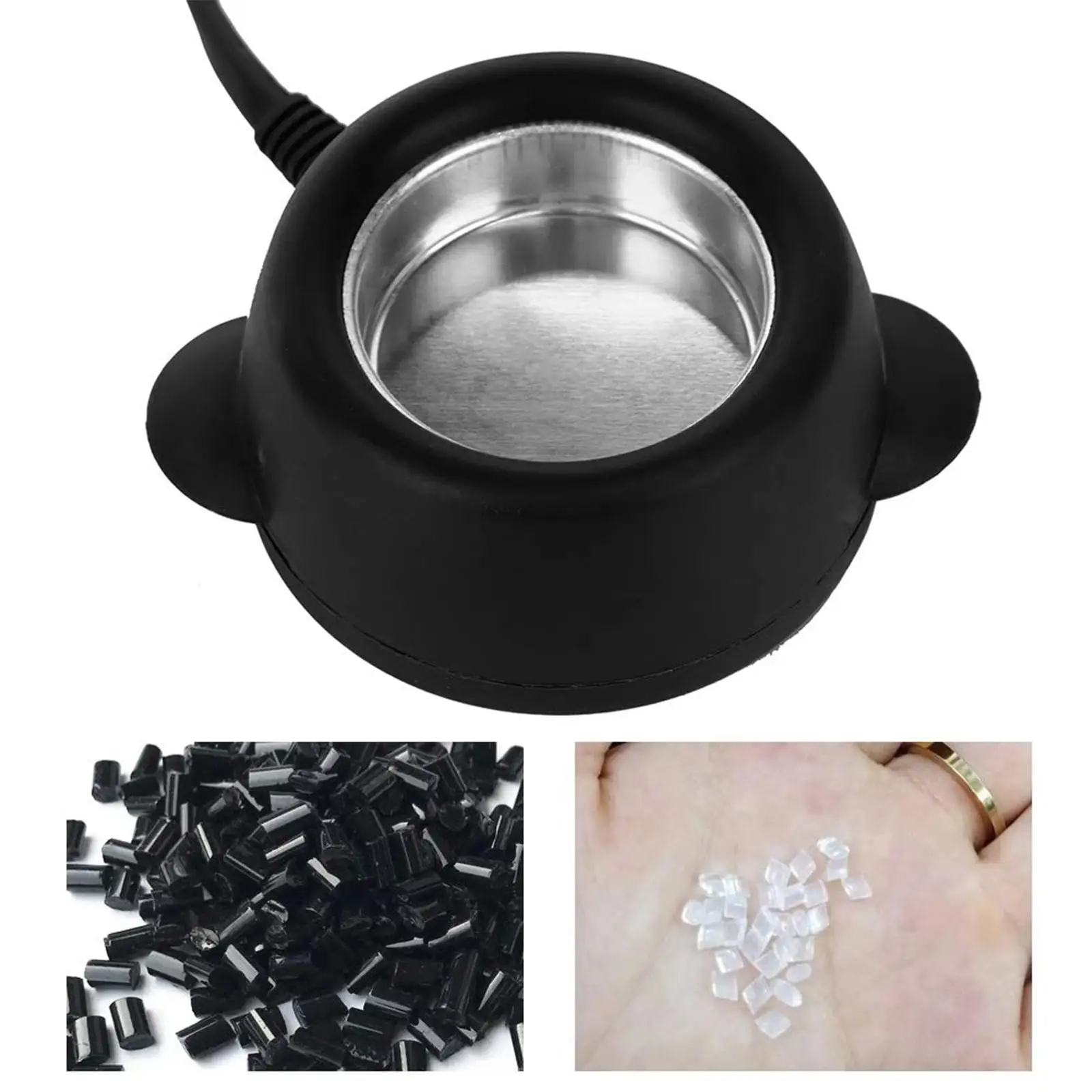 Mini Hot Melt Glue Pot 30W Keratin Bead Electric Extension Crafts