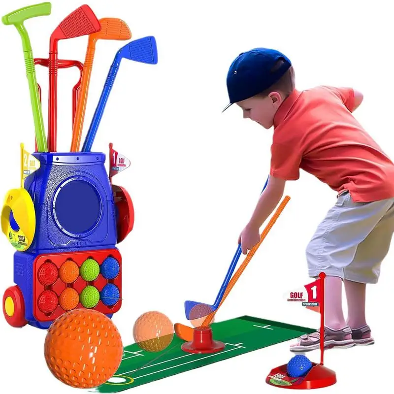 

Мини-игры для фитнеса, Детский Набор для игры в гольф, игрушки для родителей и детей, игрушки для спорта на открытом воздухе, интерактивные игры для фитнеса